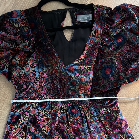 Mona Burnout Velvet Mini Dress - Picture 14 of 16